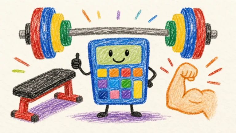 ROBERIN(로베린) 4 1rm calculator crayon featured
