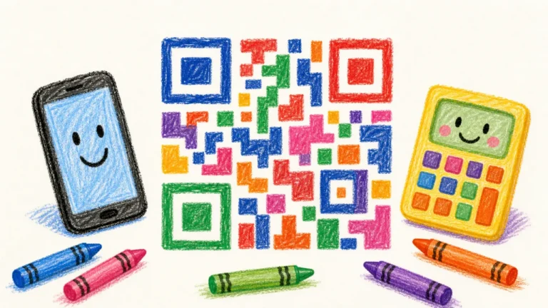 ROBERIN(로베린) 6 qr generator wrapper crayon featured